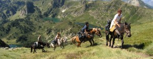 randonnee cheval pyrennes - Destinations Cheval