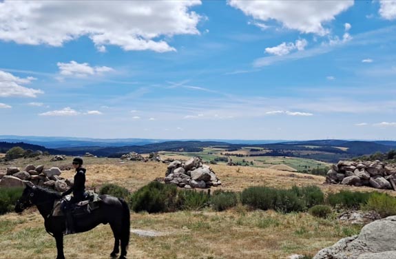 randonnee cheval gevaudan margeride | Destinations Cheval