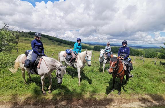 randonnee cheval gevaudan margeride | Destinations Cheval