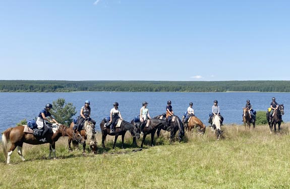 randonnée équestre en Lozère