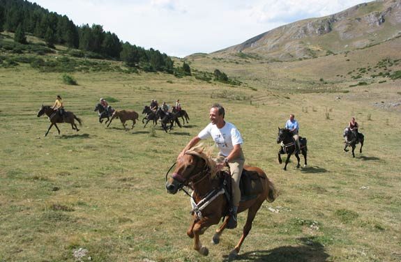 Rando cheval, les Pyrénées et ses châteaux cathares - Destinations Cheval