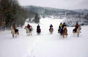 randonnee cheval neige jura | destinations cheval