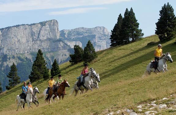 randonnee cheval vercors | Destinations Cheval