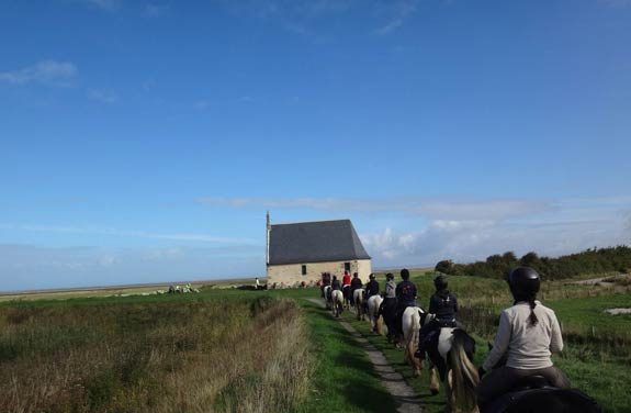 weekend cheval plage mont saint michel | Destinations Cheval