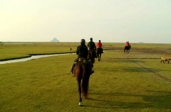 balade cheval mont saint michel | Destinations Cheval