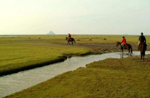 balade cheval mont saint michel | Destinations Cheval