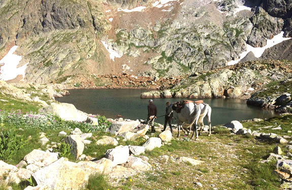 voyage à cheval la vallée des merveilles