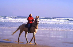 balade cheval à cheval océan atlantique