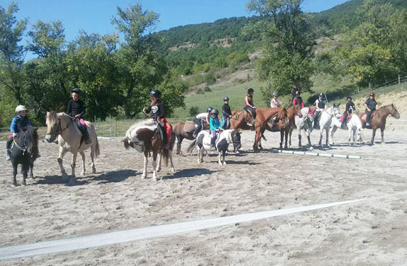 stage d'équitation en Aveyron