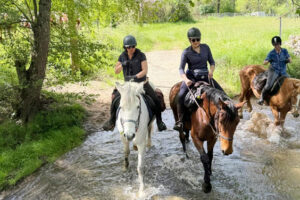 Randonnée week-end équestre en Ardèche
