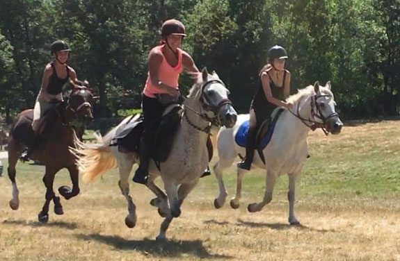 cheval randonnee ardeche