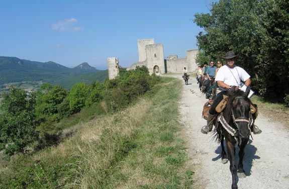 voyage à cheval Pyrénées à méditerranée