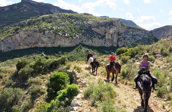 voyage à cheval Pyrénées à méditerranée