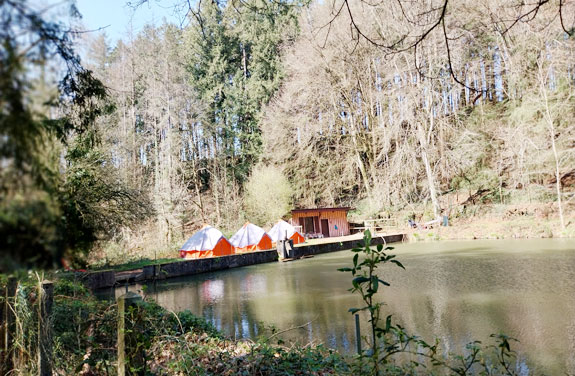 bivouac rando équestre en Bretagne