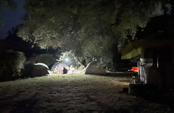 bivouac en rando ados en touraine