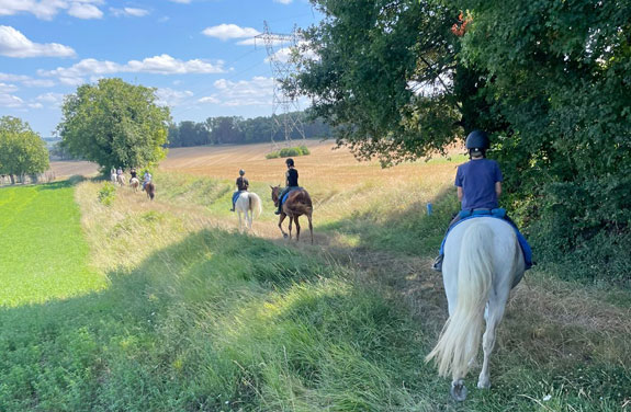 randos ados à cheval en touraine